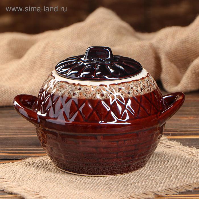 Горшок для запекания "Ананас", керамика, 0.7 л, микс
Горшок для запекания "Ананас", керамика, 0.7 л, микс