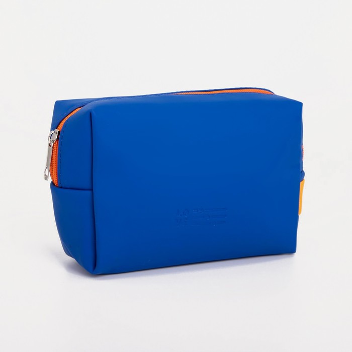 Косметичка на молнии, цвет синий
Косметичка на молнии, цвет синий