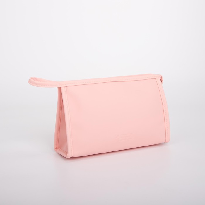 Косметичка на молнии, цвет розовый
Косметичка на молнии, цвет розовый
