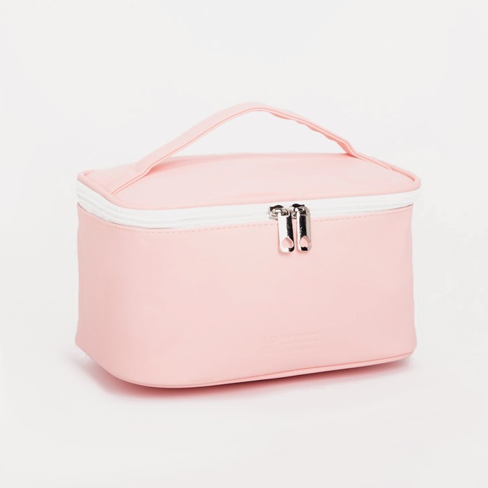 Косметичка на молнии, цвет розовый
Косметичка на молнии, цвет розовый