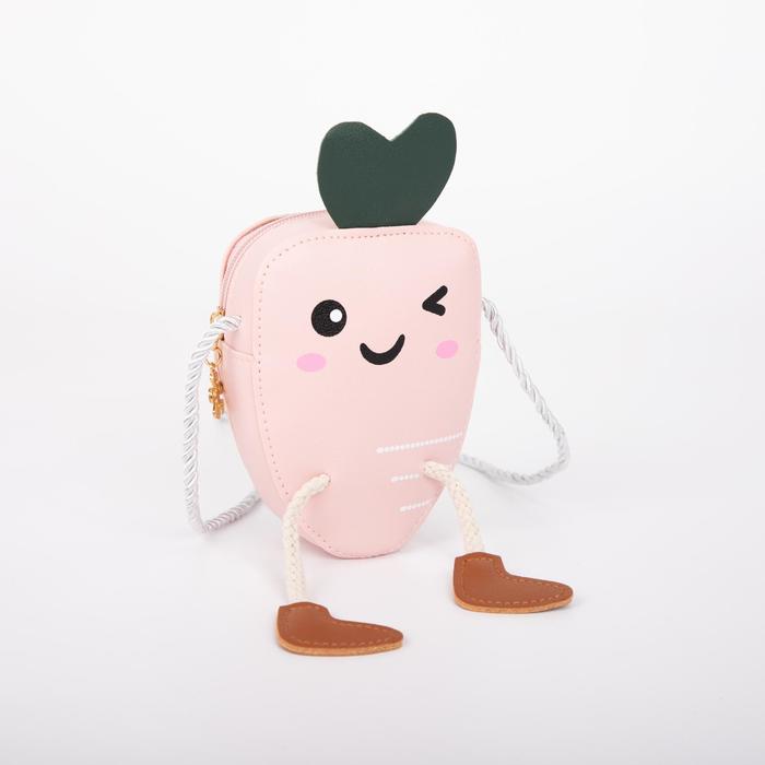 Сумка детская на молнии, цвет розовый
Сумка детская на молнии, цвет розовый