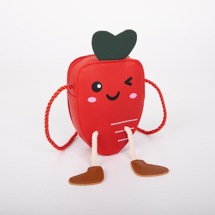 Сумка детская на молнии, цвет красный
Сумка детская на молнии, цвет красный