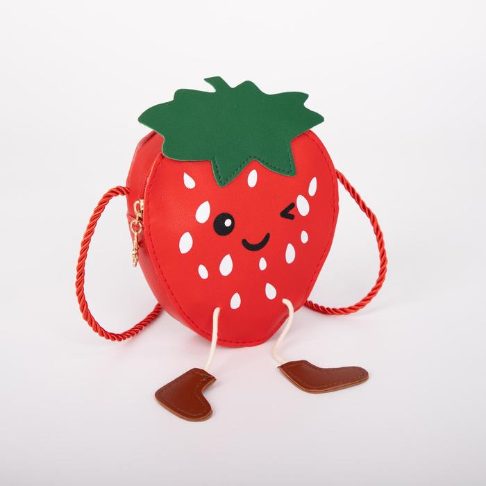 Сумка детская на молнии, цвет красный
Сумка детская на молнии, цвет красный