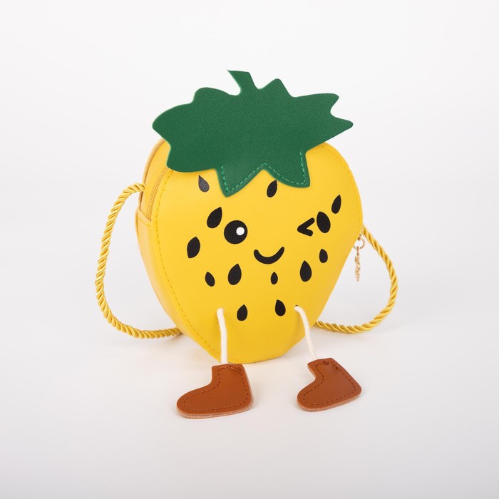 Сумка детская на молнии, цвет жёлтый
Сумка детская на молнии, цвет жёлтый