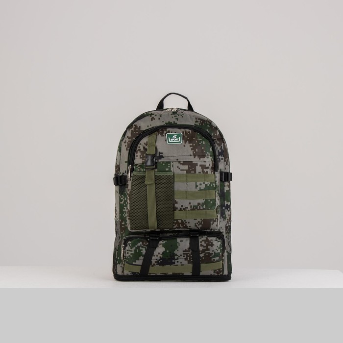 Рюкзак туристический, 21 л/25 л, отдел на молнии, 3 наружных кармана, с расширением, цвет пиксель
Рюкзак туристический, 21 л/25 л, отдел на молнии, 3 наружных кармана, с расширением, цвет пиксель