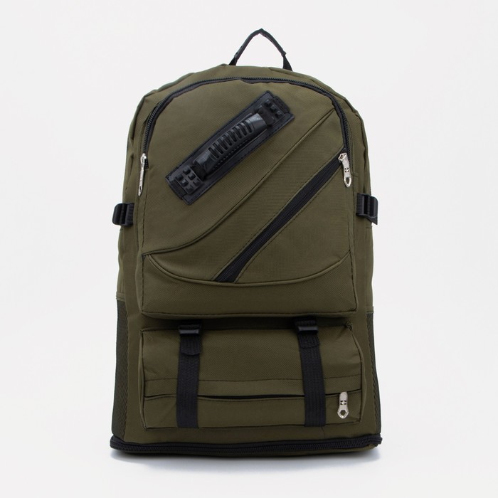 Рюкзак туристический, 21 л/25 л, отдел на молнии, 3 наружных кармана, с расширением, цвет хаки
Рюкзак туристический, 21 л/25 л, отдел на молнии, 3 наружных кармана, с расширением, цвет хаки