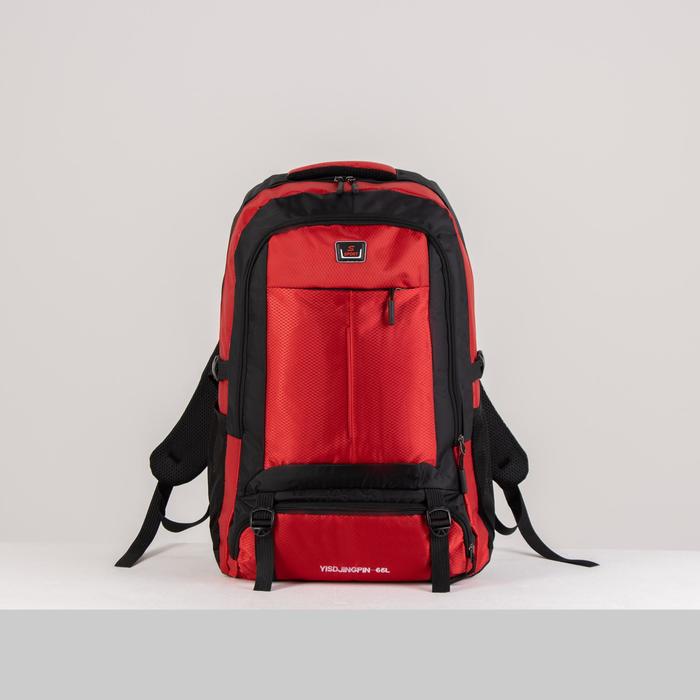 Рюкзак туристический, 40 л, отдел на молнии, 2 наружных кармана, цвет чёрный/красный
Рюкзак туристический, 40 л, отдел на молнии, 2 наружных кармана, цвет чёрный/красный