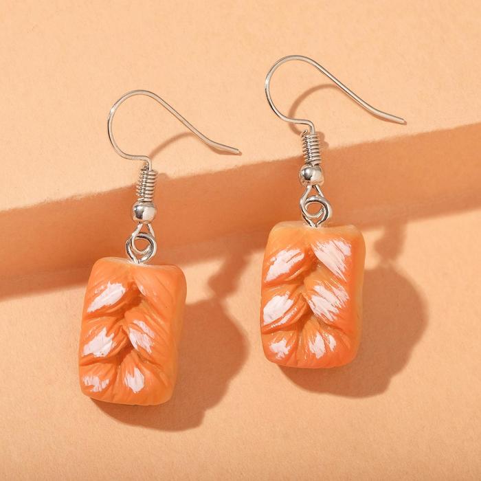 Серьги ассорти "Вкусняшка" косичка, цвет тёмно-бежевый
Серьги ассорти "Вкусняшка" косичка, цвет тёмно-бежевый