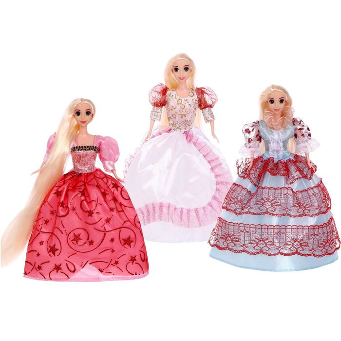 Кукла сказочная «Анастасия» с длинными волосами, МИКС
Кукла сказочная «Анастасия» с длинными волосами, МИКС