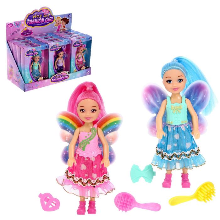 Кукла-малышка «Фея» с аксессуарами, МИКС
Кукла-малышка «Фея» с аксессуарами, МИКС