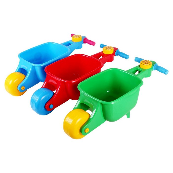 Тачка садовая с пищалкой, 57х22 см, МИКС
Тачка садовая с пищалкой, 57х22 см, МИКС