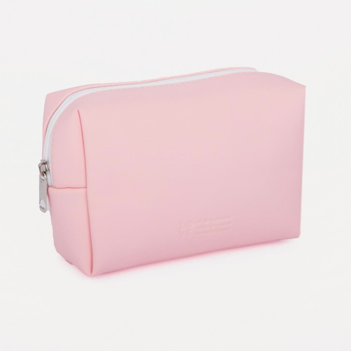Косметичка на молнии, цвет розовый 
Косметичка на молнии, цвет розовый
