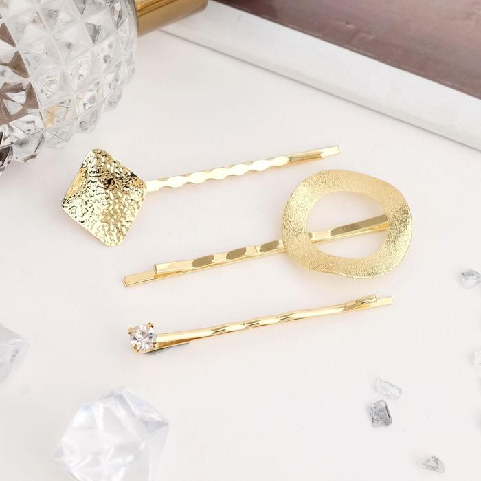 Невидимка для волос "Валерия" (набор 3 шт) 5,5 и 6,5 см, золото
Невидимка для волос "Валерия" (набор 3 шт) 5,5 и 6,5 см, золото