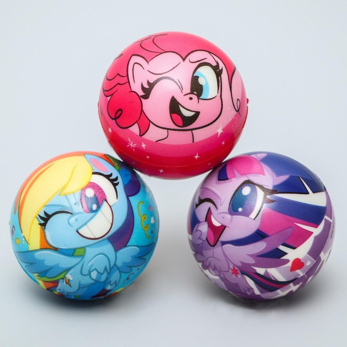 Мягкий мяч «Пони» My Little Pony, 6,3см, МИКС
Мягкий мяч «Пони» My Little Pony, 6,3см, МИКС
