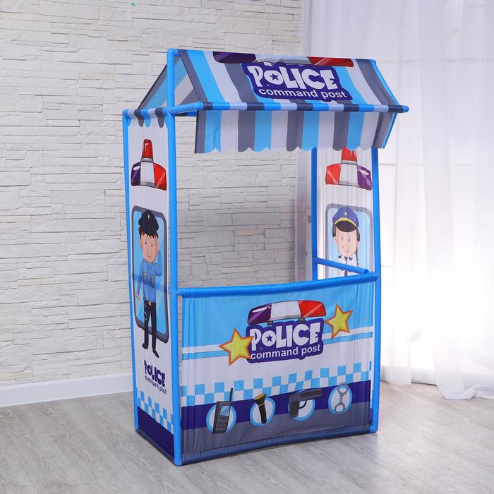 Детский игровой тент «Полицейский участок» 60×80×99 см 
Детский игровой тент «Полицейский участок» 60×80×99 см