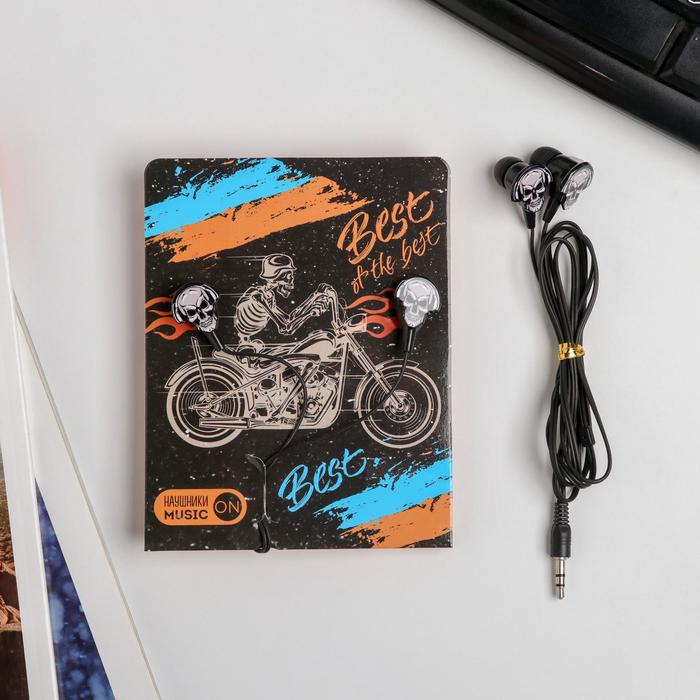 Наушники вакуумные на открытке Best of the best, 11 х 20,8 см
Наушники вакуумные на открытке Best of the best, 11 х 20,8 см