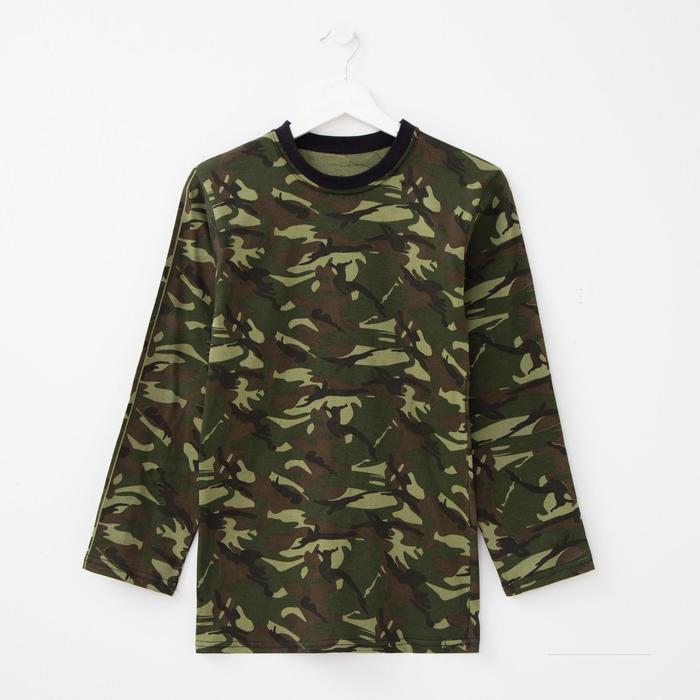 Лонгслив мужской, цвет камуфляж, размер 46
Лонгслив мужской, цвет камуфляж, размер 46