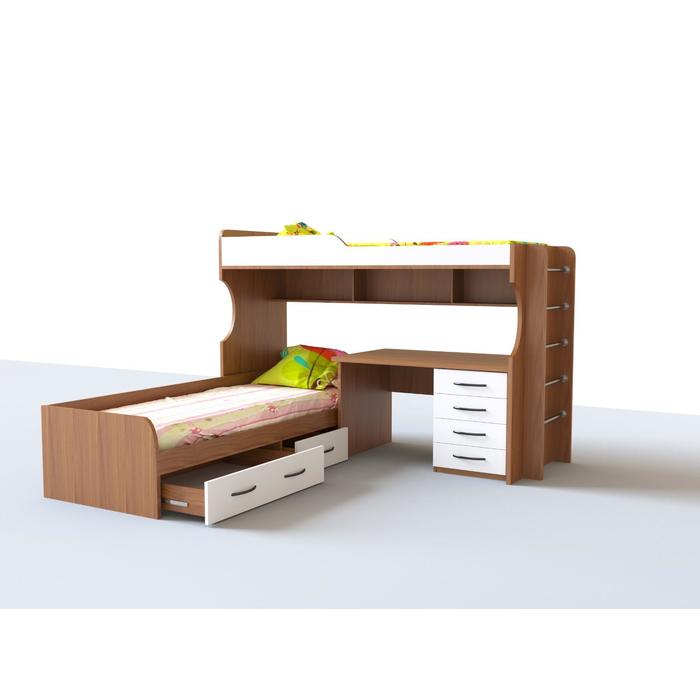 Кровать двухъярусная № 12 1910х760/1810х760 слива валлис/белый
Кровать двухъярусная № 12 1910х760/1810х760 слива валлис/белый