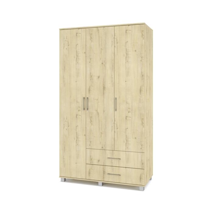 Шкаф Ева Е33 520х1200х2100 трёхстворчатый с двумя ящиками Дуб ирландский
Шкаф Ева Е33 520х1200х2100 трёхстворчатый с двумя ящиками Дуб ирландский