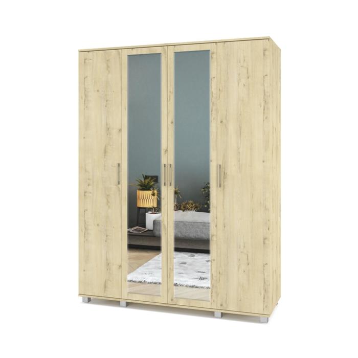 Шкаф Ева Е41 520х1600х2100 четырёхстворчатый с зеркалом Дуб ирландский
Шкаф Ева Е41 520х1600х2100 четырёхстворчатый с зеркалом Дуб ирландский