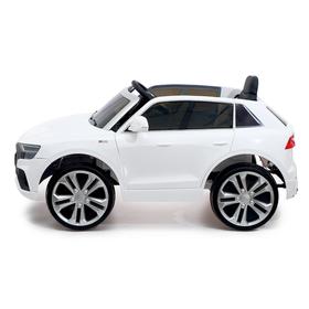 Электромобиль Audi Q8, EVA колеса, кожаное сиденье, цвет белый, уценка (Потёртости и непрокрасы)
Электромобиль Audi Q8, EVA колеса, кожаное сиденье, цвет белый, уценка (Потёртости и непрокрасы)