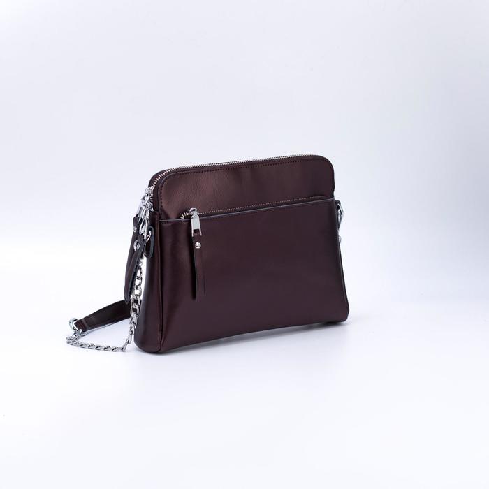 Сумка женская, отдел на молнии, 2 наружных кармана, 2 ремня, цвет фиолетовый
Сумка женская, отдел на молнии, 2 наружных кармана, 2 ремня, цвет фиолетовый