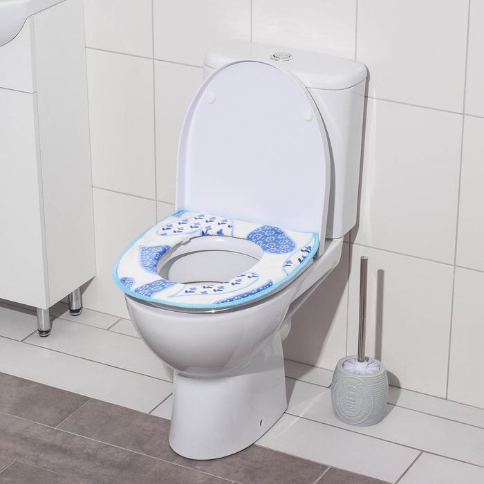 Чехол на сиденье для унитаза на липучках «Драже», 37×42 см, цвет МИКС
Чехол на сиденье для унитаза на липучках «Драже», 37×42 см, цвет МИКС