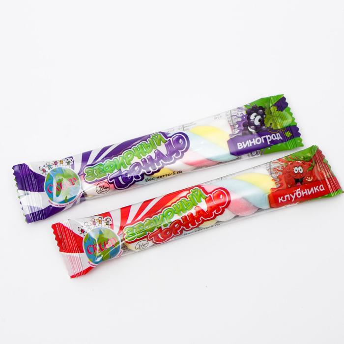 Зефир косичка "Зефирный торнадо" 5г
Зефир косичка "Зефирный торнадо" 5г