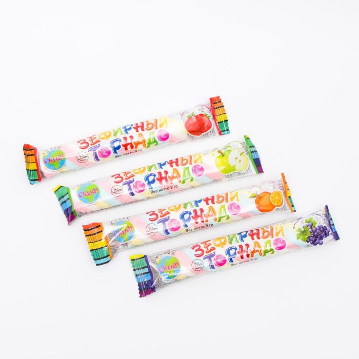 Зефир косичка "Зефирный торнадо", 9 г
Зефир косичка "Зефирный торнадо", 9 г