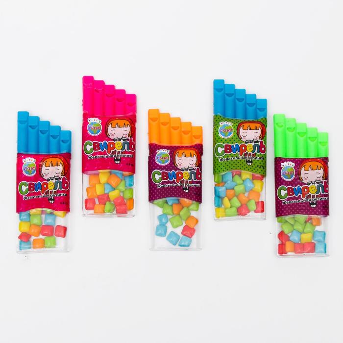 Жевательная резинка "Свирель", 5г.
Жевательная резинка "Свирель", 5г.