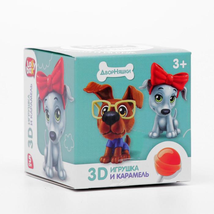 Карамель на палочке «Дворняжки», в коробочке с игрушкой, 11,4 г
Карамель на палочке «Дворняжки», в коробочке с игрушкой, 11,4 г