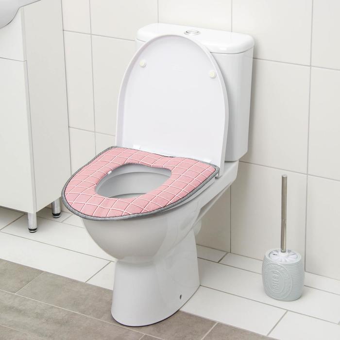 Чехол на сиденье для унитаза на липучках «Клеточка», 37×42 см, цвет МИКС
Чехол на сиденье для унитаза на липучках «Клеточка», 37×42 см, цвет МИКС
