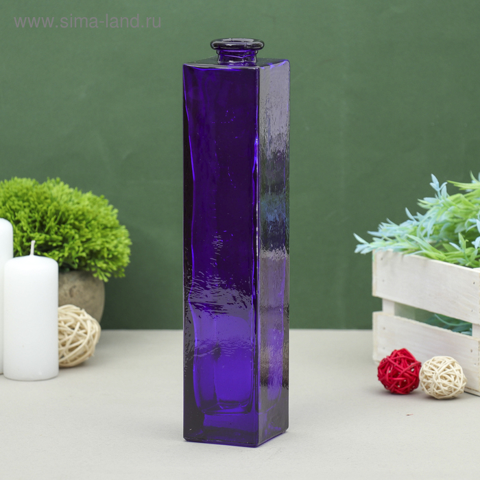 Ваза "Нарцисс" фиолетовая, прозрачная 24,5х5,5х5,5см, 0,45л
Ваза "Нарцисс" фиолетовая, прозрачная 24,5х5,5х5,5см, 0,45л