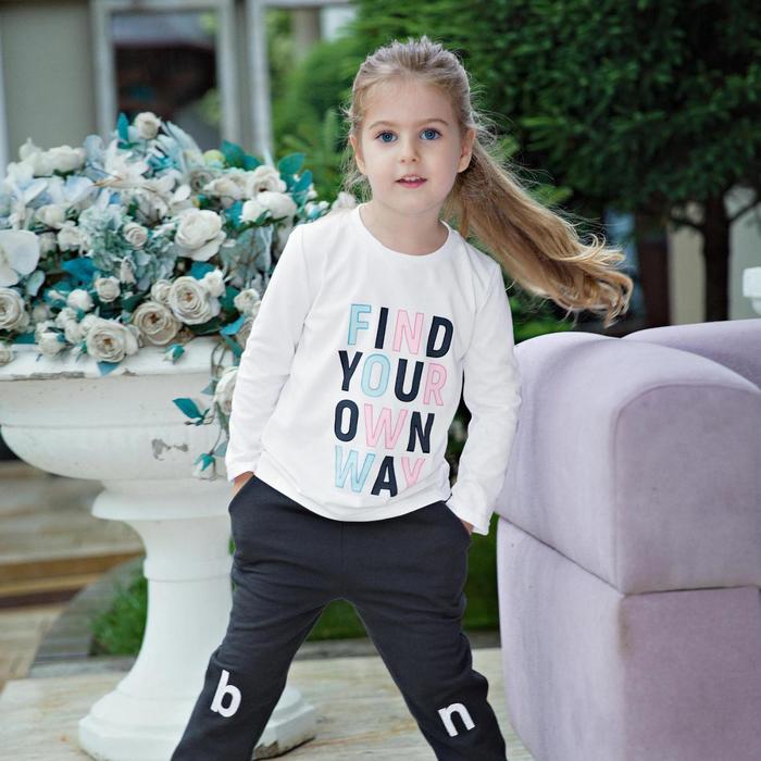 Лонгслив для девочек, рост 122 см, цвет белый
Лонгслив для девочек, рост 122 см, цвет белый