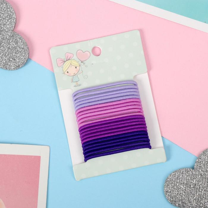 Резинка для волос "Глория" (набор 20 шт) фиалка, 4,5 см, микс
Резинка для волос "Глория" (набор 20 шт) фиалка, 4,5 см, микс