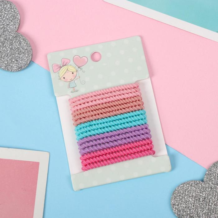 Резинка для волос "Глория" (набор 15 шт) детство, 4,5 см, микс
Резинка для волос "Глория" (набор 15 шт) детство, 4,5 см, микс