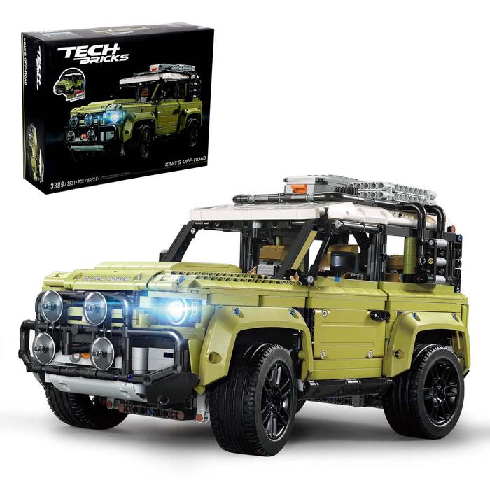 Конструктор Техника «Внедорожник», коллекционная модель, 2931 деталь 
Конструктор Техника «Внедорожник», коллекционная модель, 2931 деталь