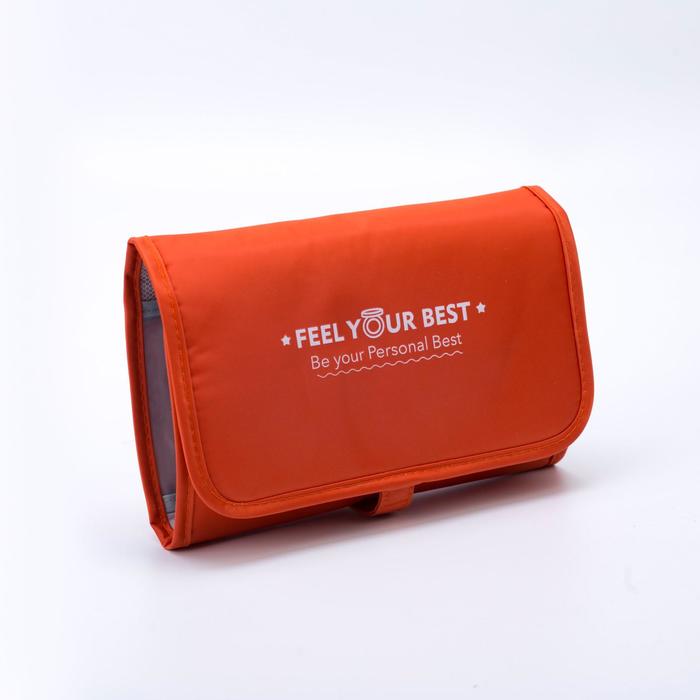 Косметичка раскладная на кнопках, цвет оранжевый
Косметичка раскладная на кнопках, цвет оранжевый