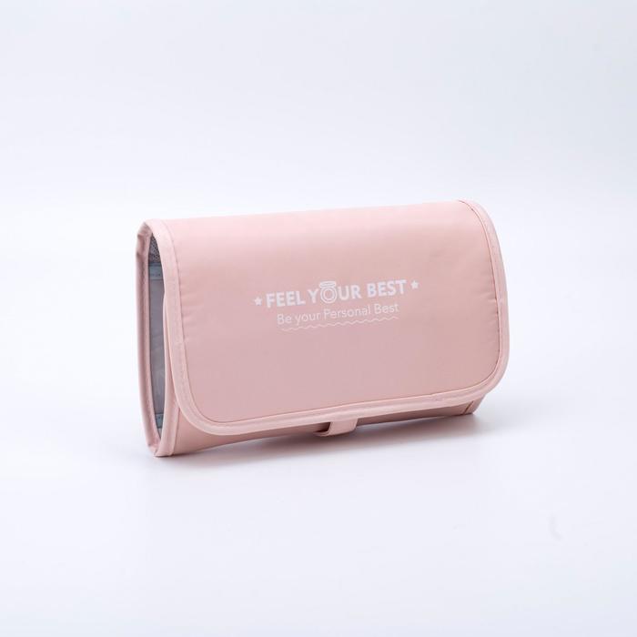 Косметичка раскладная на кнопках, цвет розовый
Косметичка раскладная на кнопках, цвет розовый