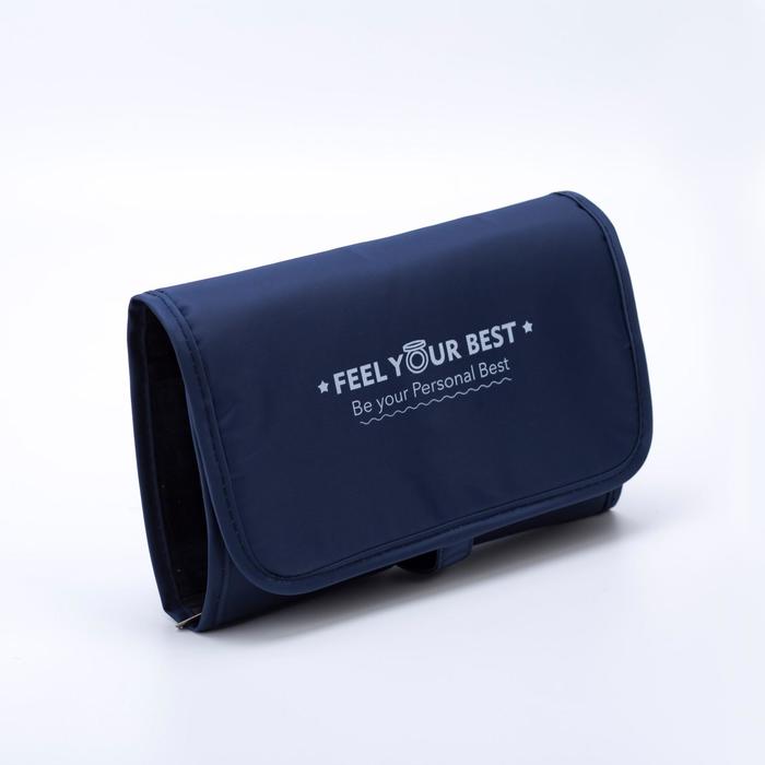 Косметичка раскладная на кнопках, цвет тёмно-синий
Косметичка раскладная на кнопках, цвет тёмно-синий