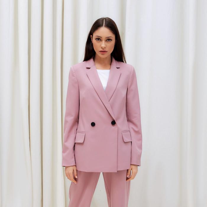 Пиджак женский двубортный MIST, р. 48, розов
Пиджак женский двубортный MIST, р. 48, розов
