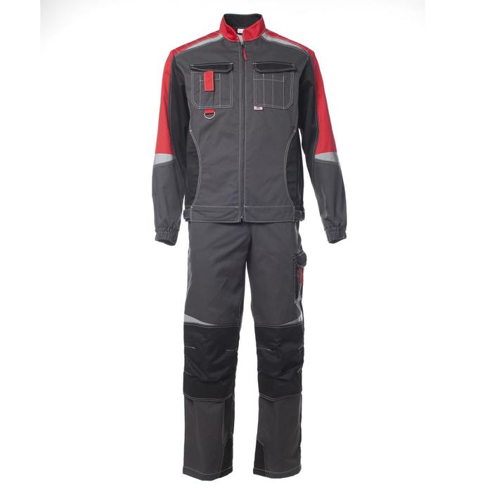 Костюм летний «ФОРМУЛА» куртка, п/к, цвет тёмно-серый с красной и чёрной отделкой, размер 60-62/170-176
Костюм летний «ФОРМУЛА» куртка, п/к, цвет тёмно-серый с красной и чёрной отделкой, размер 60-62/170-176