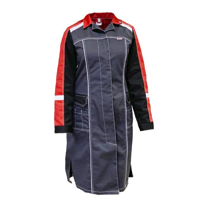 Халат женский «ИТР» (ФОРМУЛА), размер 52-54/182-188
Халат женский «ИТР» (ФОРМУЛА), размер 52-54/182-188