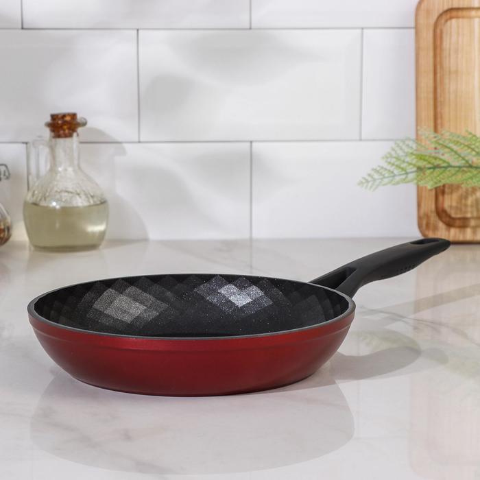 Сковорода Papilla Titanart, d=20 см, пластиковая ручка, антипригарное покрытие, цвет бордовый
Сковорода Papilla Titanart, d=20 см, пластиковая ручка, антипригарное покрытие, цвет бордовый