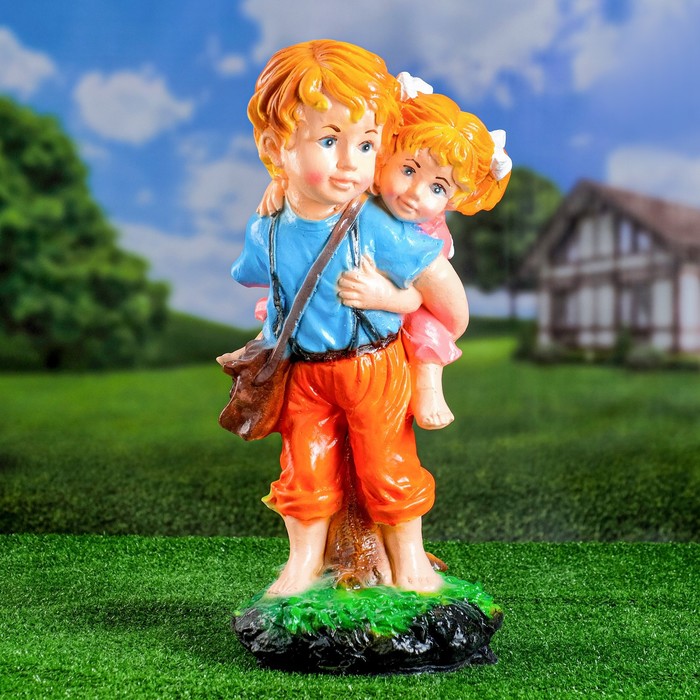 Садовая фигура "Мальчик с девочкой" 50х25см МИКС
Садовая фигура "Мальчик с девочкой" 50х25см МИКС