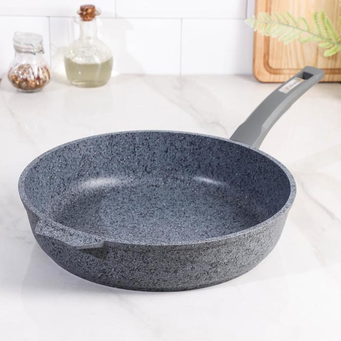 Сковорода Premium, d=30 см, цвет серый
Сковорода Premium, d=30 см, цвет серый