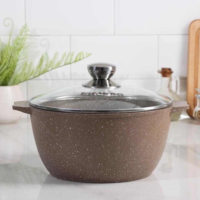 Кастрюля Гранит brown, 4 л
Кастрюля Гранит brown, 4 л