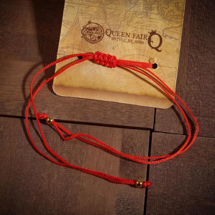 фото Браслет-оберег "став" денежный магнит, подкова, цвет золото, 8см queen fair