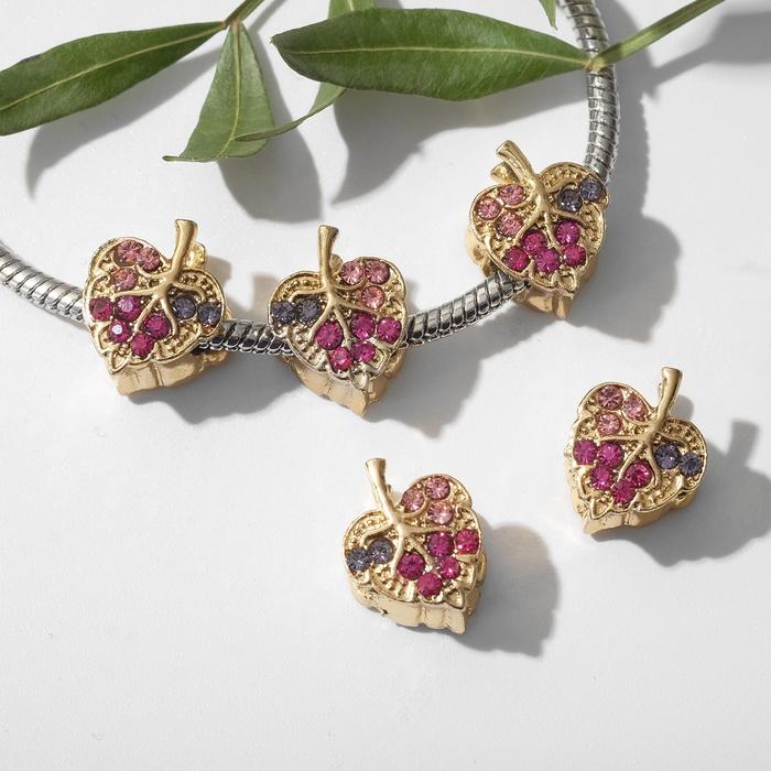 Талисман "Лист", цвет сиренево-розовый в золоте
Талисман "Лист", цвет сиренево-розовый в золоте