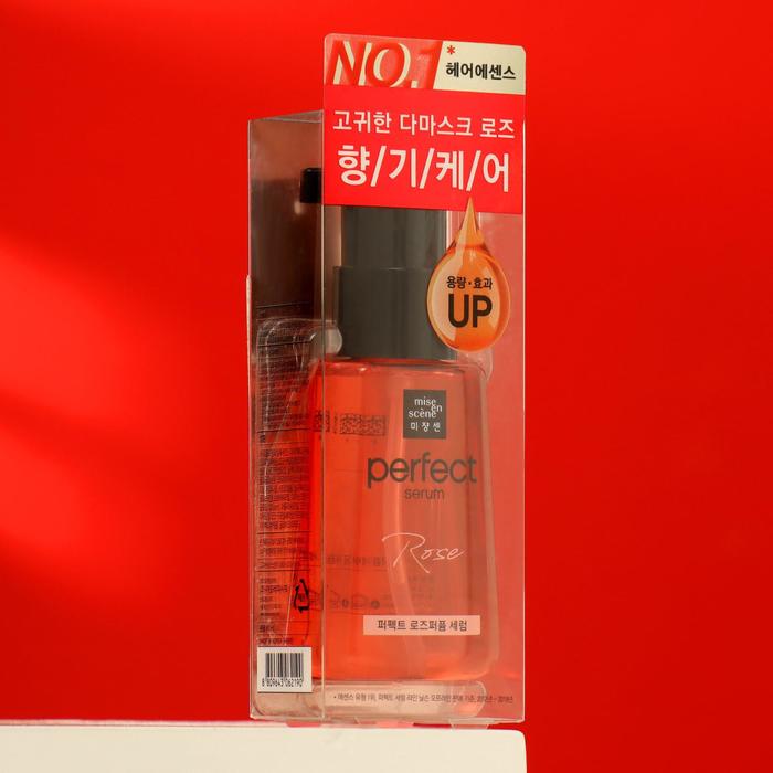 Сыворотка для волос Mise En Scene Perfect Serum Rose Perfume с маслом розы, 80 мл 
Сыворотка для волос Mise En Scene Perfect Serum Rose Perfume с маслом розы, 80 мл